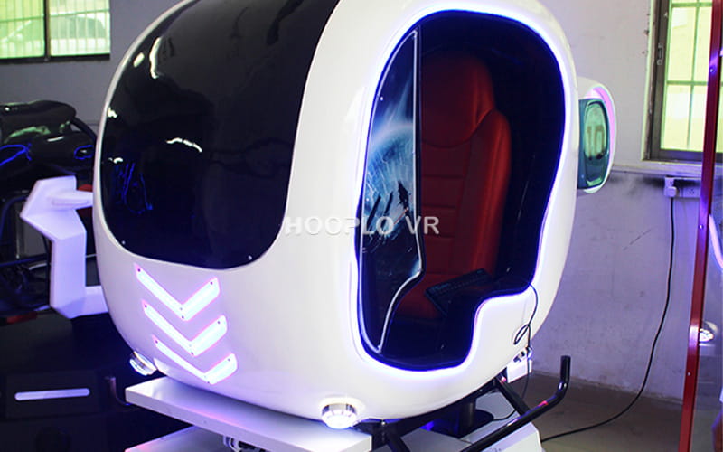 VR Helicopter Simulator installed at a Southeast Asian customer’s amusement venue.