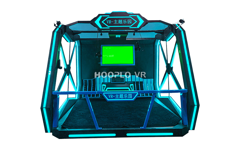 VR Space-Time Battle Simulator creating an immersive VR battle arena for entertainment centers
